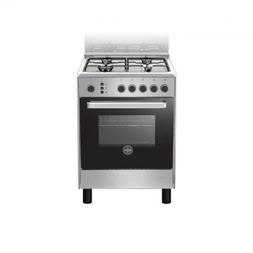 La Germania CLS6 40 31 D X GN Κουζίνα Φυσικού Αερίου 60lt με Εστίες Φυσικού Αερίου Π59.5εκ. Inox